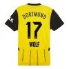 Oficiální Fotbalový Dres Borussia Dortmund Wolf 17 Domácí 2024-25 pro Muži